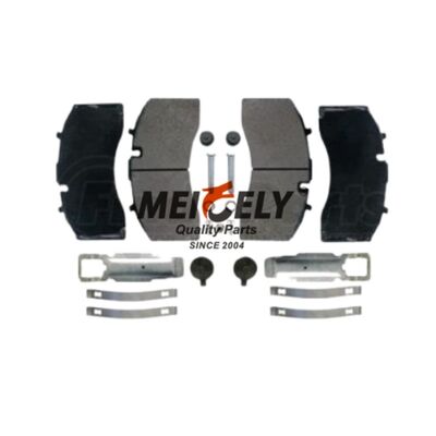 24069499 Brake Pad Kit for Mack Trucks with Ceramic Friction Material Heat Resistant and Low Wear
