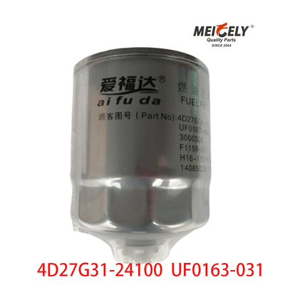 Части новых вилочных погрузчиков 4D27G31-24100 Фильтр топлива UF0163-031