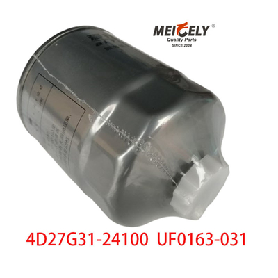 Части новых вилочных погрузчиков 4D27G31-24100 Фильтр топлива UF0163-031