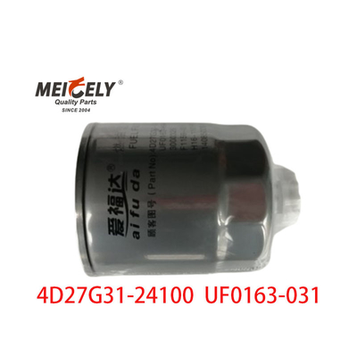 Части новых вилочных погрузчиков 4D27G31-24100 Фильтр топлива UF0163-031