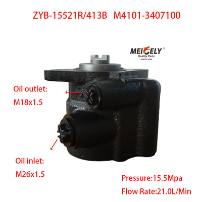 Запасный ZYB-15521R/413B Ючай насос рулевого вана M4101-3407100