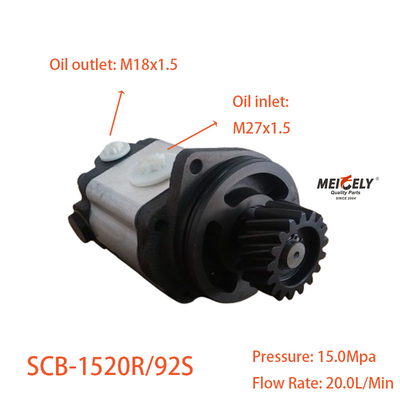 SCB-1520R/92S Высокопроизводительный новый насос рулевого управления для Weichai