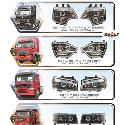 WG9525720025 Sinotruk Haohan N7G светодиодный фар для HOWO