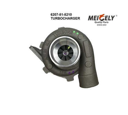 Турбокомпрессор T04B59 6207-81-8210 для экскаватора Komatsu PC200-5 с двигателем S6D95