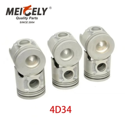 4D34 Пистоновая экскаваторная часть двигателя для двигателя Mitsubishi ME018277