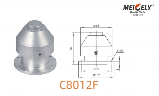 C8012F Внешний клапан типа фланца из нержавеющей стали