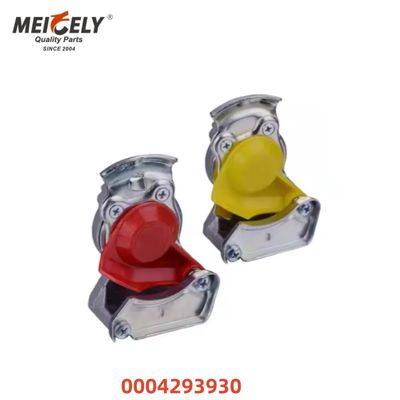 Запасные части для грузовиков Запасные части для прицепов Соединительный клапан 0004293930 Головка воздушного тормозного соединения для HOWO